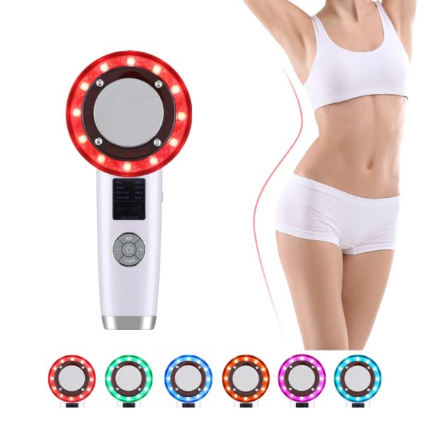 8 in 1 Ultrasound Cavitation EMS Fat Burner Body Slimming Massager Weight Loss RF LED Infrared Skin Lifting Beauty Care Machine